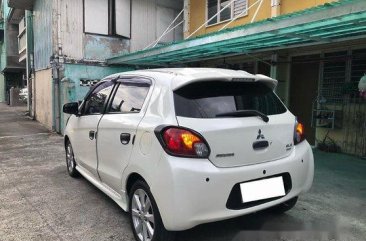 Sell White 2013 Mitsubishi Mirage at 42000 km