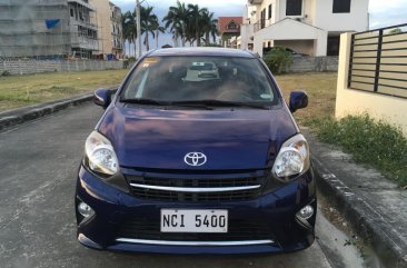 Selling Blue Toyota Wigo 2016 in Manila