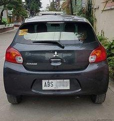 Grey Mitsubishi Mirage 2015 Hatchback for sale