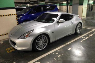 Silver Nissan 370Z 2013 for sale in Quezon City