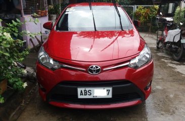 Red Toyota Vios 2016 for sale in Automatic