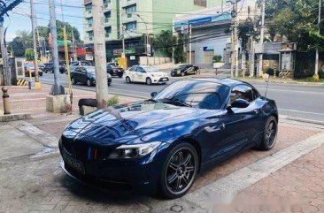 Selling Blue Bmw Z4 2014 at 22000 km