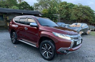 Red Mitsubishi Montero Sport 2018 for sale in Makati