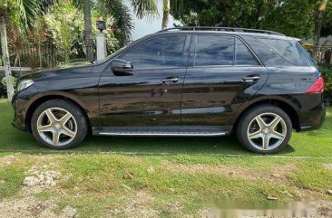 Black Mercedes-Benz GLE 2016 for sale in Panglao