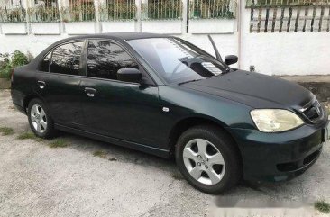 Sell Green 2003 Honda Civic Manual Gasoline 