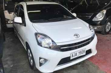 White Toyota Wigo 2015 for sale in Meycauayan