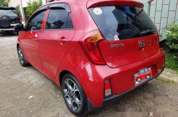 Red Kia Picanto 2016 Automatic for sale 