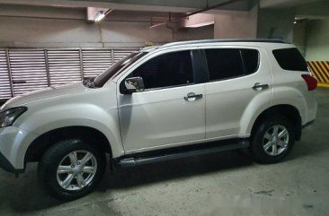 Sell White 2017 Isuzu Mu-X Manual Diesel 