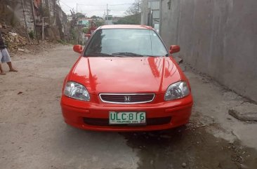 Orange Honda Civic 2009 for sale in Quezon City