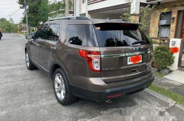 Sell Brown 2015 Ford Explorer at 49500 km