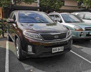 Brown Kia Sorento 2014 Automatic for sale 