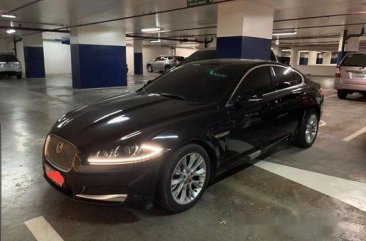 Black Jaguar Xf 2015 Automatic for sale 