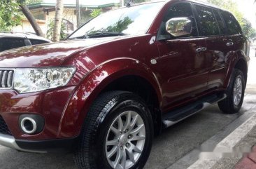 Sell Red 2011 Mitsubishi Montero Sport Automatic Diesel 