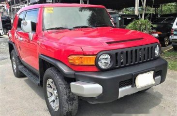 Selling Red Toyota Fj Cruiser 2016 in Pasig