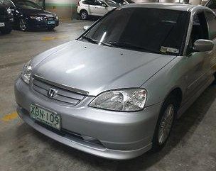 Silver Honda Civic 2002 at 160000 km for sale 