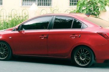 Selling Red Toyota Vios 2014 Manual Gasoline 