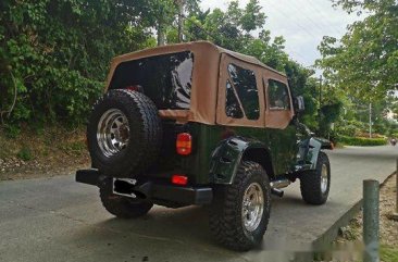 Green Jeep Wrangler 2003 Automatic for sale