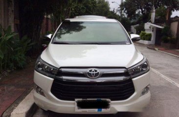White Toyota Innova 2016 for sale in Quezon City 