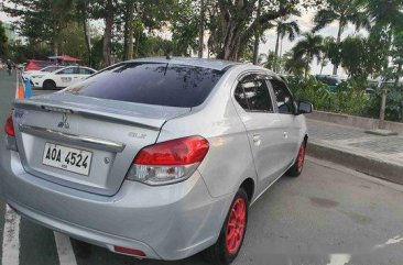 Silver Mitsubishi Mirage G4 2014 Automatic for sale 