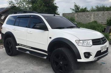 White Mitsubishi Montero Sport 2014 Automatic for sale 