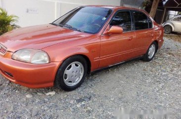 Orange Honda Civic 1997 Automatic for sale