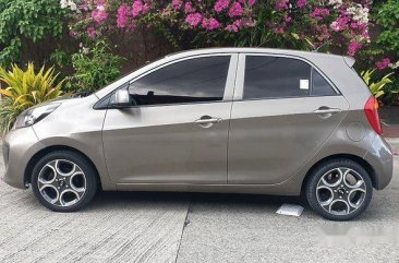 Grey Kia Picanto 2016 for sale in Caloocan