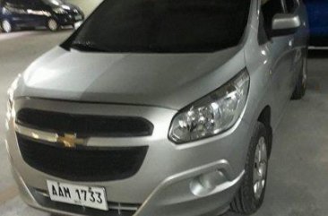 Sell Silver 2014 Chevrolet Spin at 78000 km 