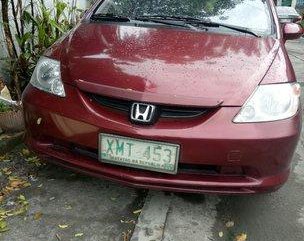 Red Honda City 2004 Automatic for sale 