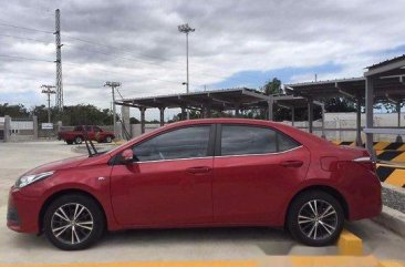 Red Toyota Corolla Altis 2017 for sale in Quezon City 