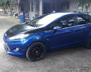 Selling Blue Ford Fiesta 2012 Automatic Gasoline 