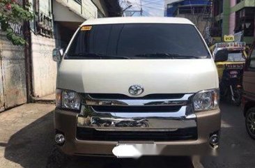 White Toyota Hiace 2016 for sale in Cagayan De Oro 