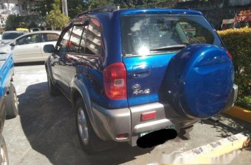 Blue Toyota Rav4 2001 for sale in Cavite