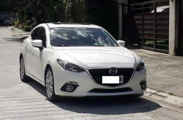 White Mazda 3 2015 Automatic for sale