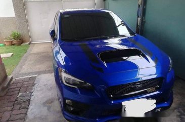 Blue Subaru Wrx 2015 at 47000 km for sale