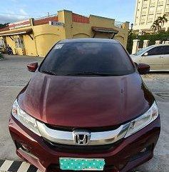 Red Honda City 2015 at 27000 km for sale 