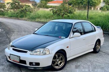 White Honda Civic 1999 Manual for sale 