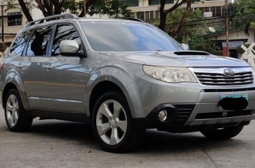 Silver Subaru Forester 2010 for sale in Automatic