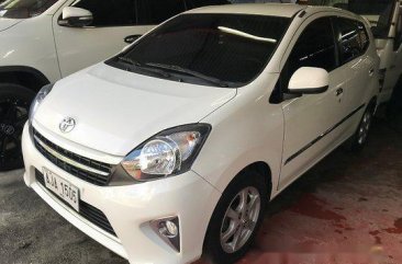 White Toyota Wigo 2015 for sale in Meycauayan