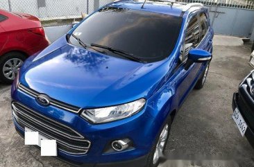 Blue Ford Ecosport 2017 for sale in Silang