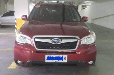 Red Subaru Forester 2016 at 73000 km for sale 
