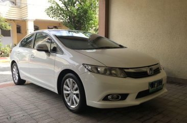 Selling White Honda Civic 2012 in Manila