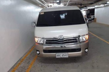 White Toyota Hiace 2015 Automatic for sale 