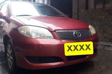 Red Toyota Vios 2007 for sale in Guiguinto