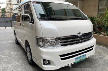 White Toyota Hiace 2012 Automatic for sale