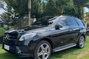 Black Mercedes-Benz GLE 2016 for sale in Panglao