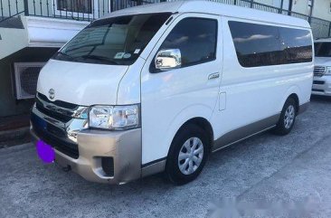 White Toyota Hiace 2015 for sale in Quezon City 