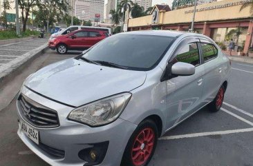 Silver Mitsubishi Mirage G4 2014 Automatic for sale 