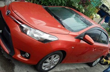 Orange Toyota Vios 2016 for sale in Manual