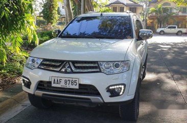 Sell White 2015 Mitsubishi Montero Sport at 96500 km