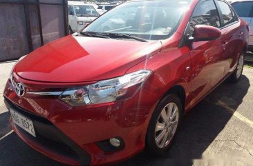 Selling Red Toyota Vios 2017 at 20900 km